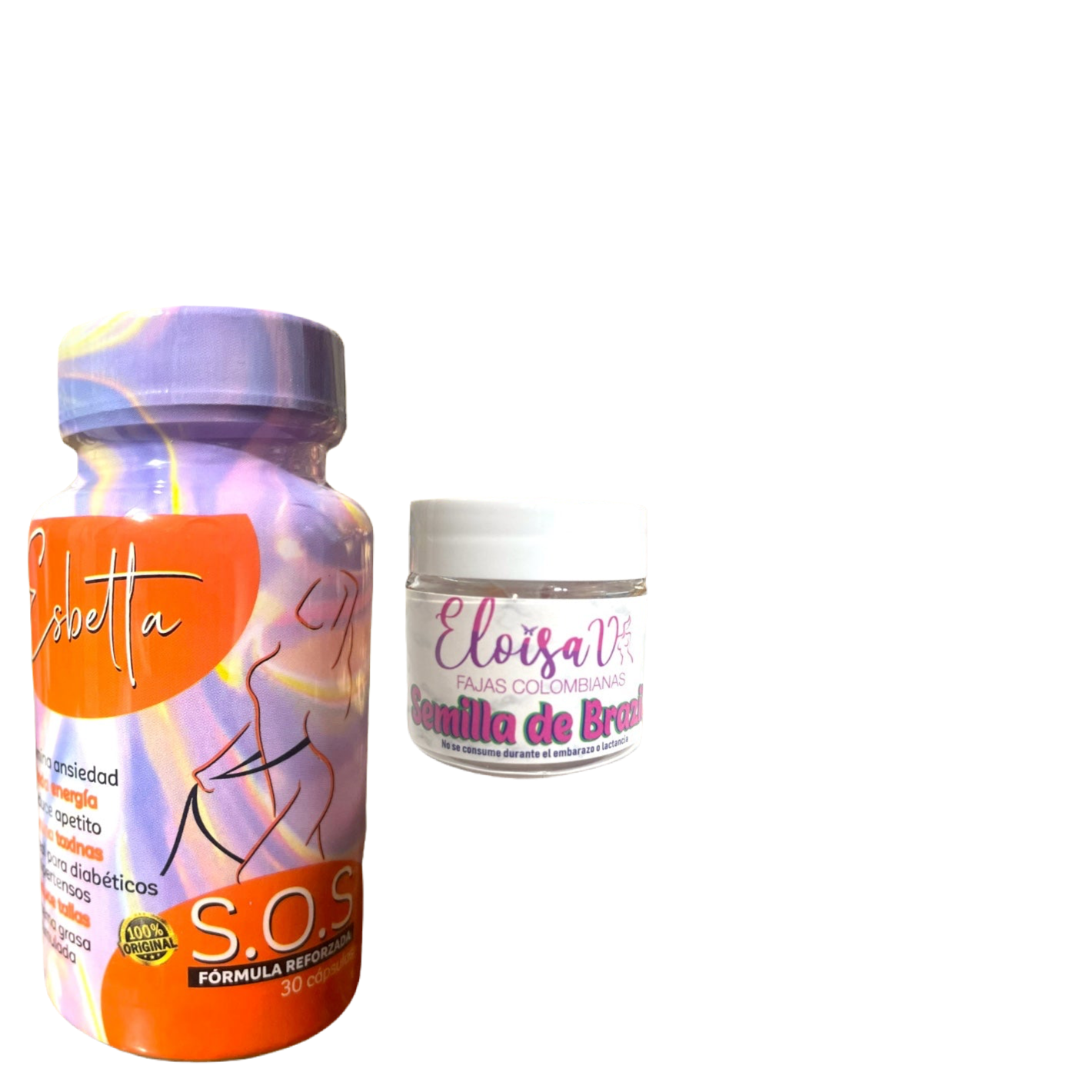 Esbelta Sos & semilla de brazil