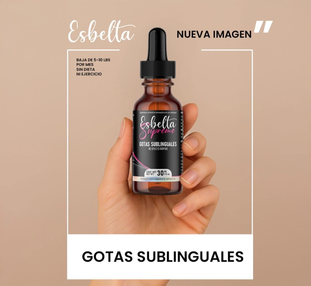 Esbelta Gotas sublinguales